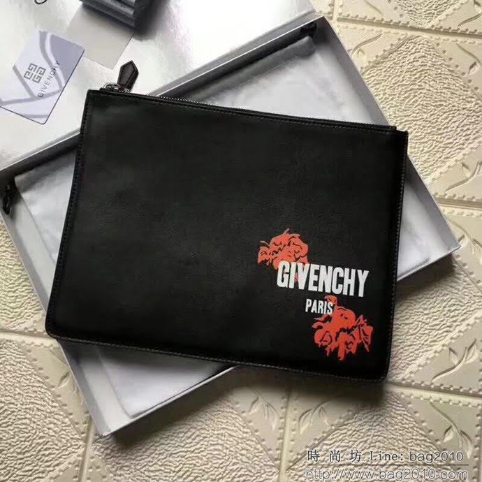 GlVENCHY紀梵希 antigona信封手包 原廠進口牛皮 手抓包  tsg1056
